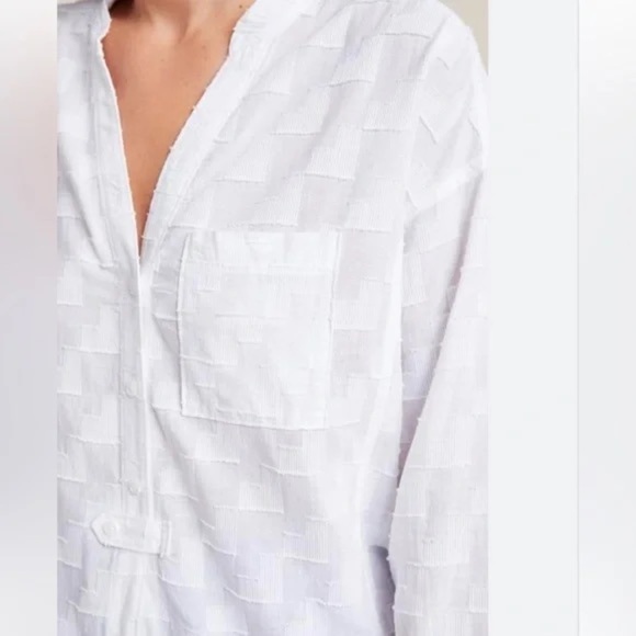 Anthropologie Maeve Roberta Textured Henley Tunic - Picture 4 of 13